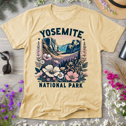 Yosemite National Park "Wildflower" Comfort Colors T-Shirt