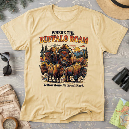 Where the Buffalo Roam T-Shirt