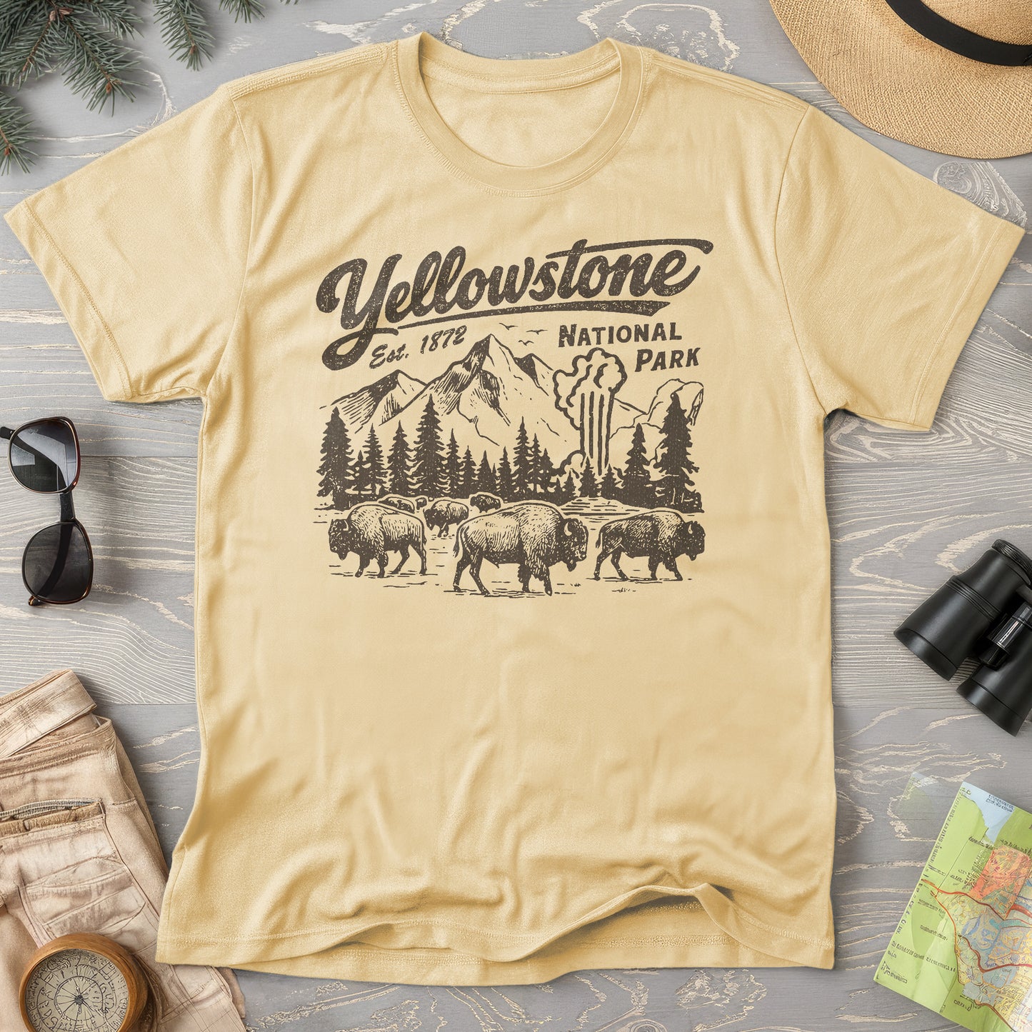 Yellowstone "Vintage Sketch" T-Shirt