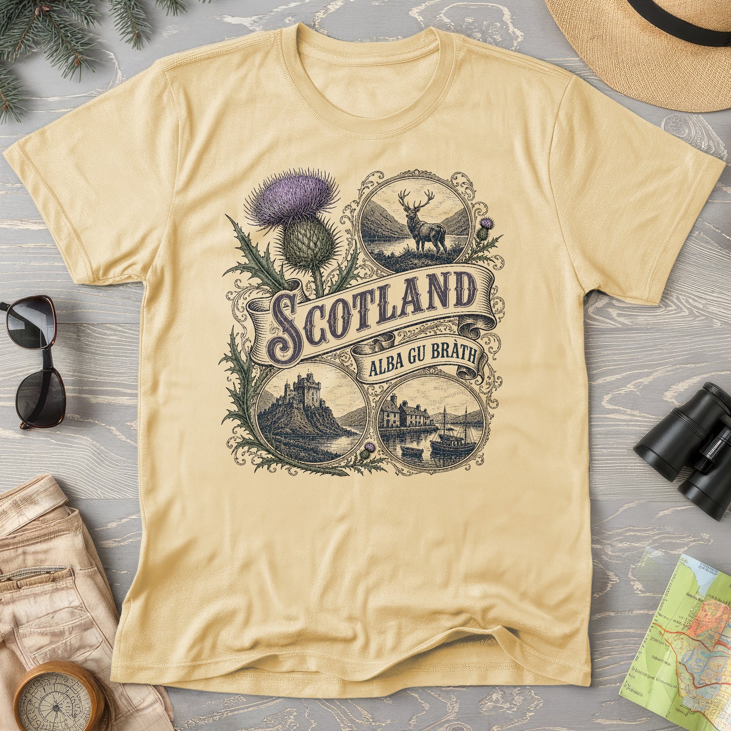 Scotland Vignettes T-Shirt