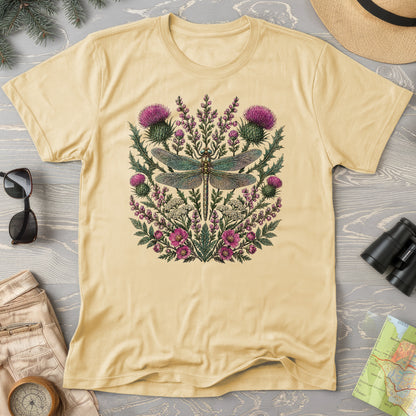 Wild Dragonfly Thistle T-Shirt