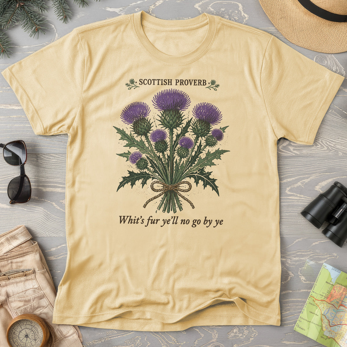 Scottish Proverb By Ye T-Shirt