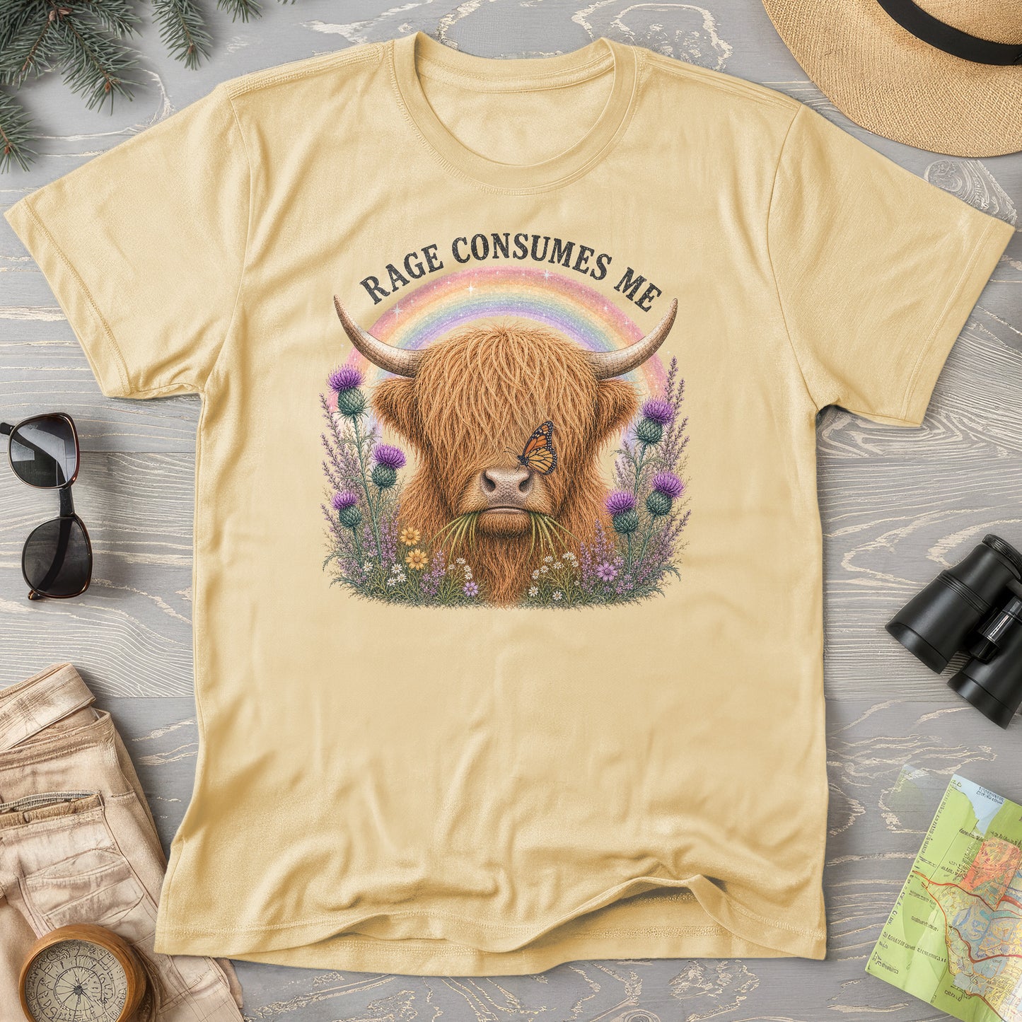 Raging Coo Rainbow T-Shirt