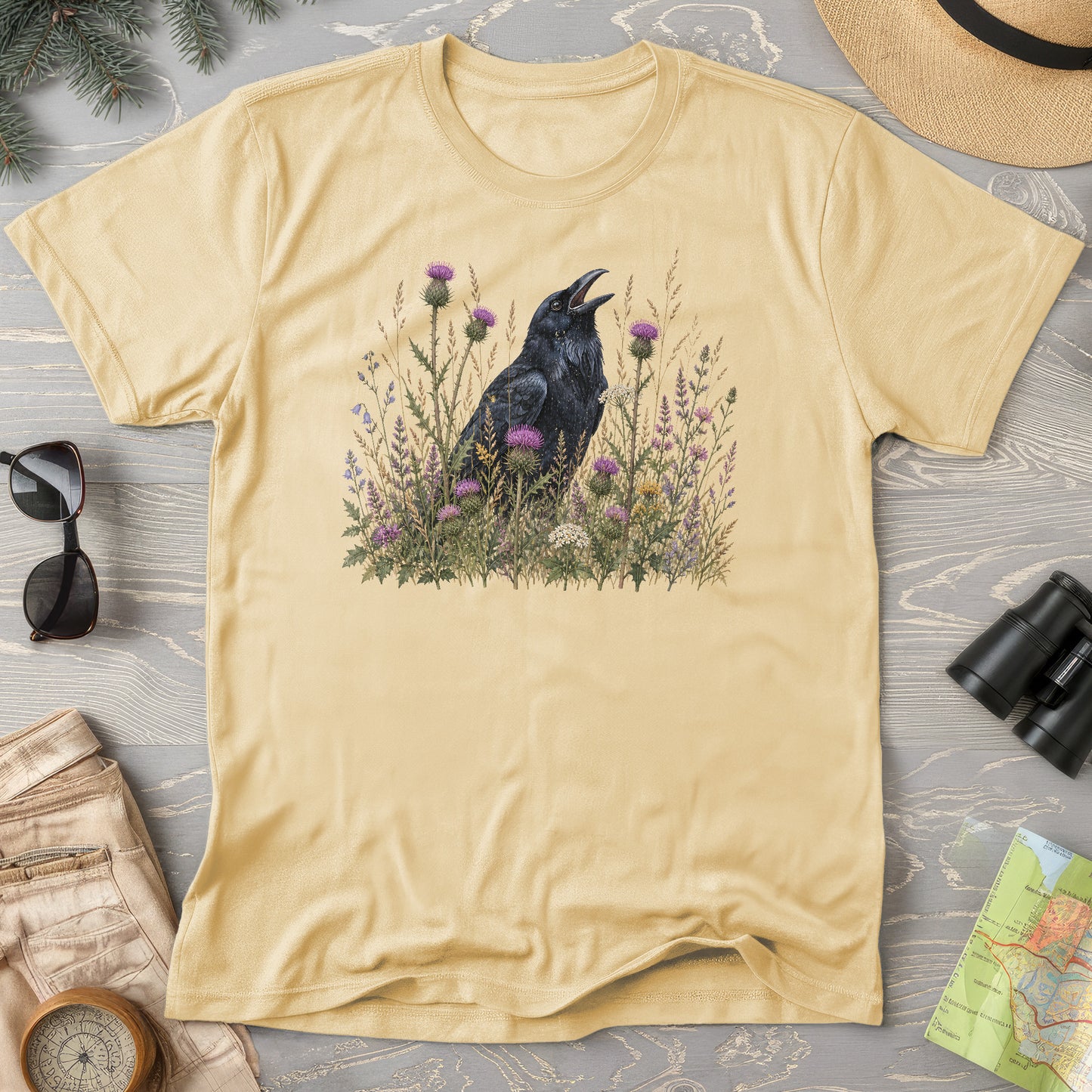 Botanical Raven T-Shirt