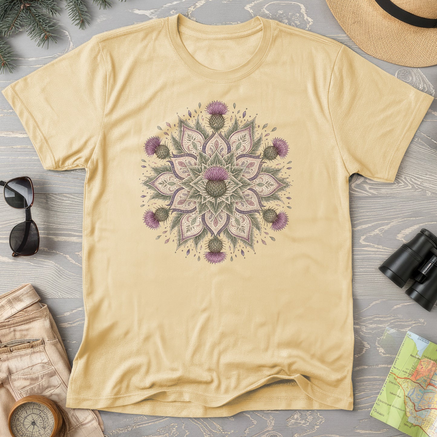 Thistle Mandala T-Shirt