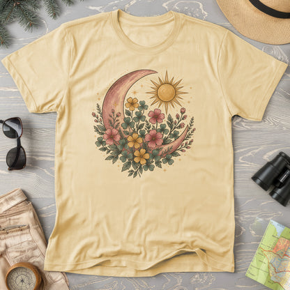 Shamrock Crescent Moon T-Shirt