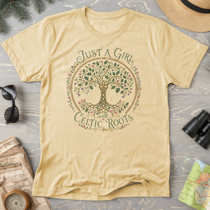 Just A Girl Celtic T-Shirt