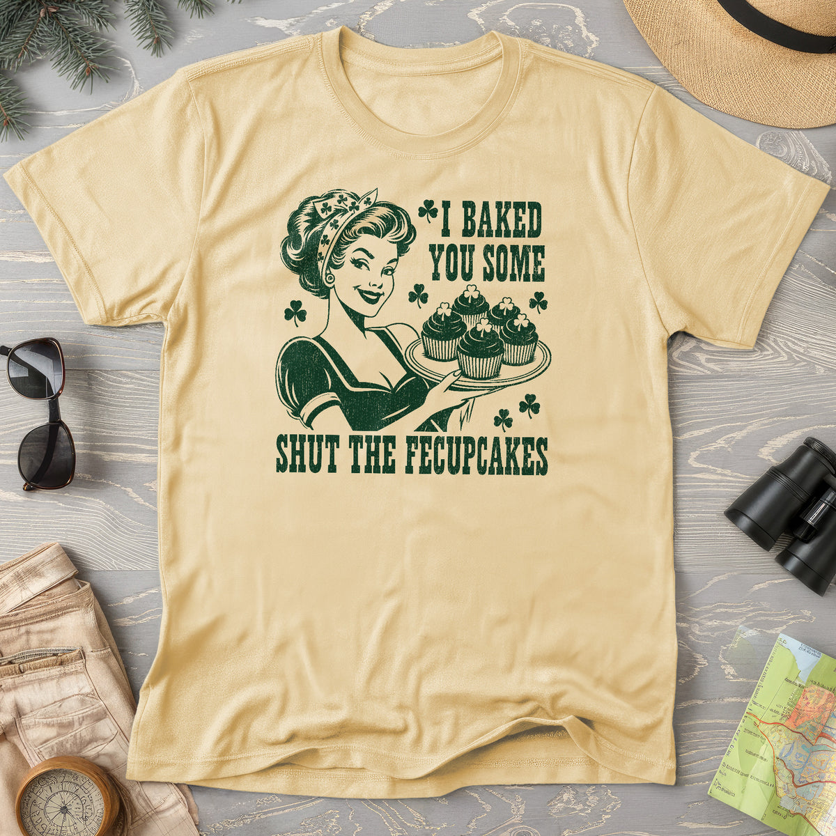 Shut The Fecupcakes T-Shirt