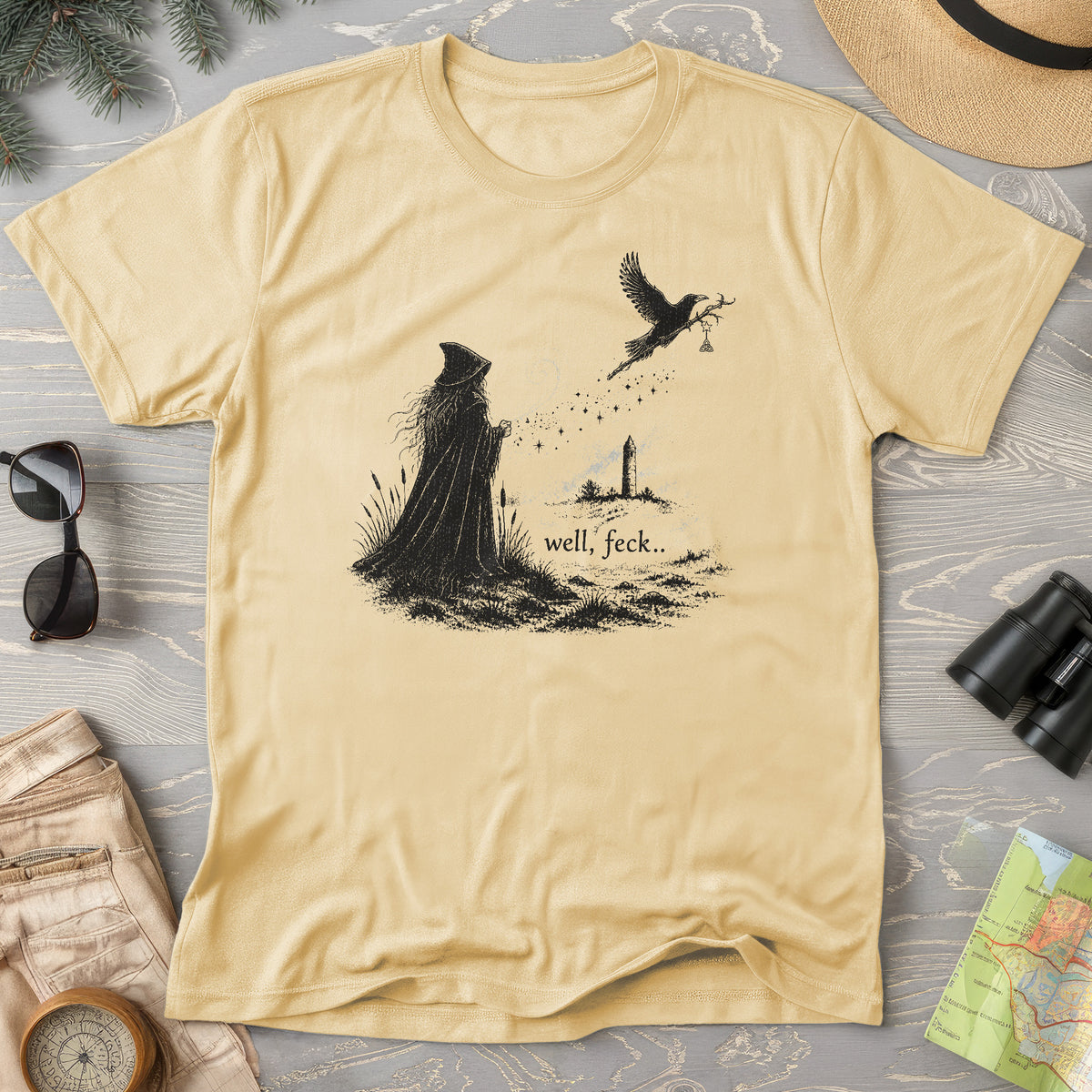 Well Feck Druid T-Shirt