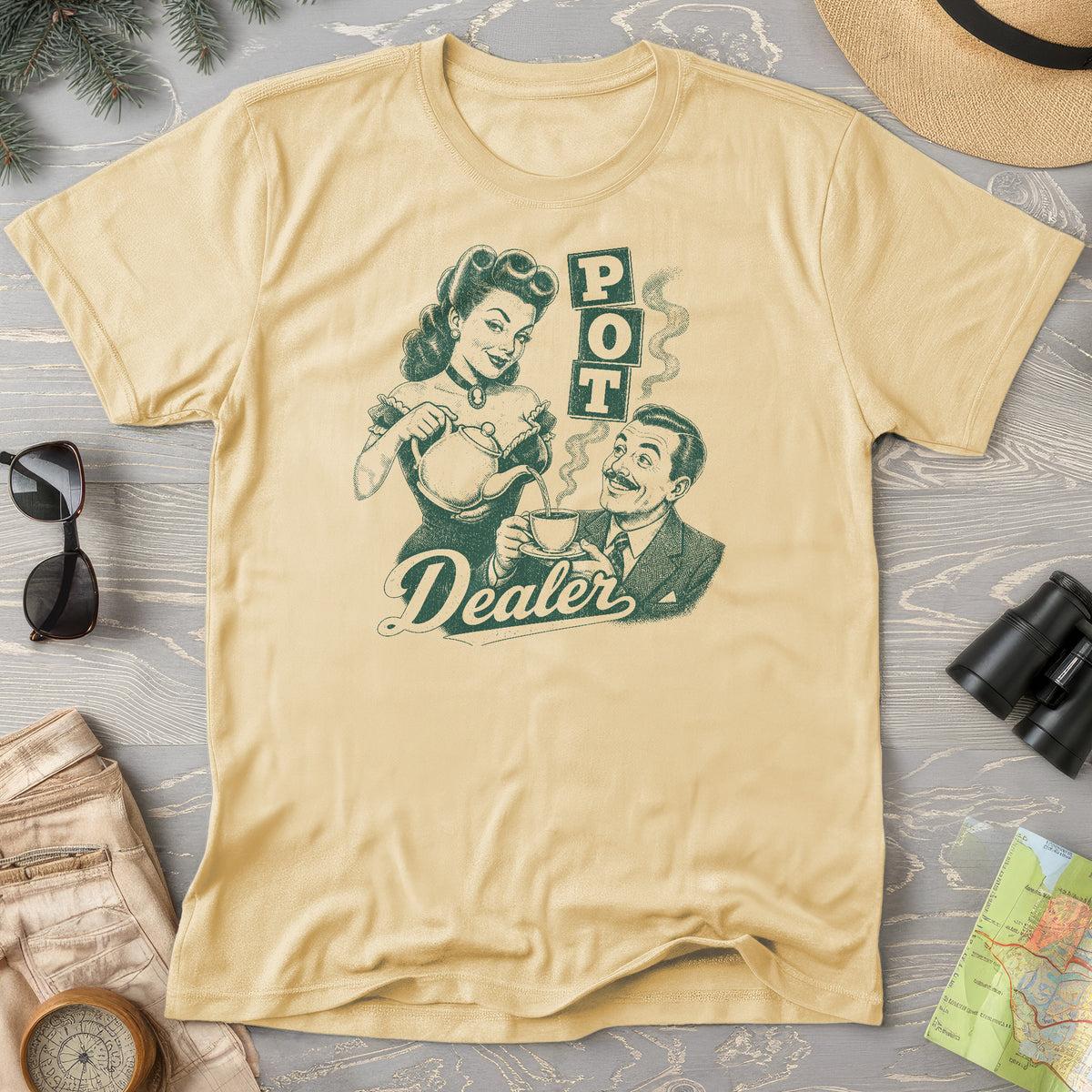 Pot Dealer Tea T-Shirt