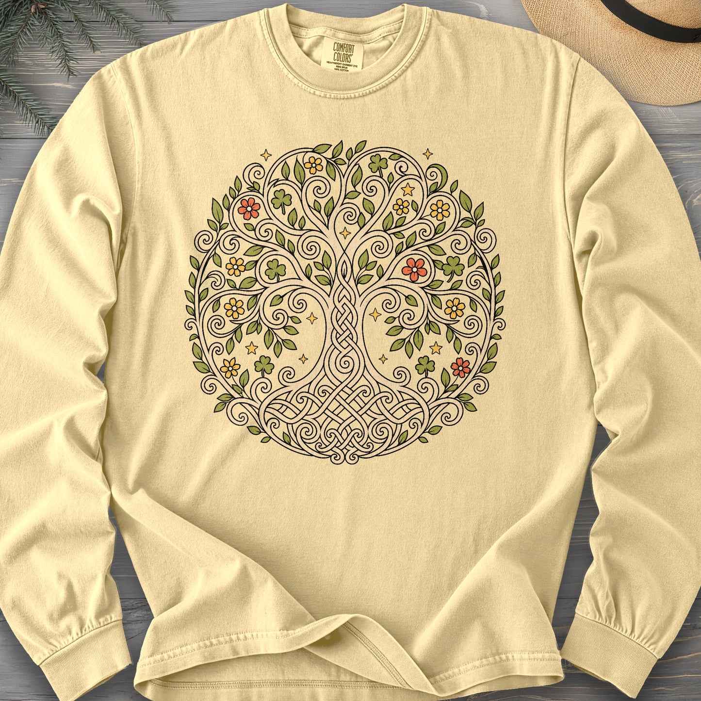 Celtic Tree of Life Long Sleeve Shirt