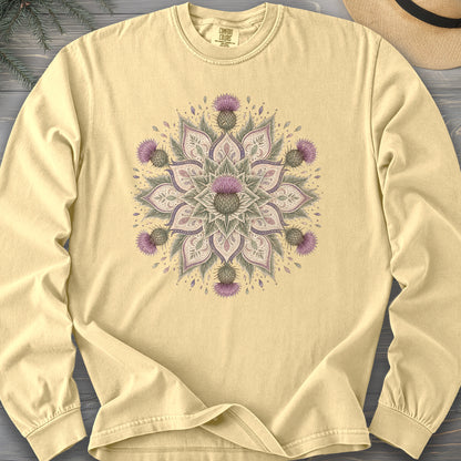 Thistle Mandala Long Sleeve Shirt