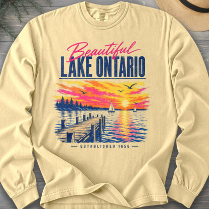 Lake Ontario Color Burst Long Sleeve Shirt