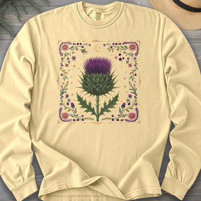 Midnight Thistle Long Sleeve Shirt