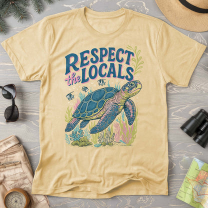 Respect the Locals "Sea Turtle" Comfort Colors T-Shirt