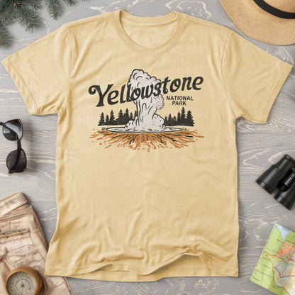 Yellowstone National Park "Old Faithful" Comfort Colors T-Shirt