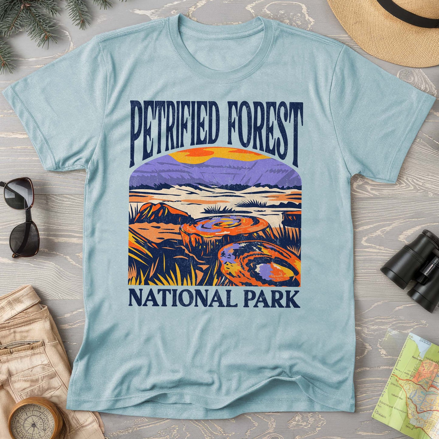 Petrified Forest National Park "Big and Bold" Comfort Colors T-Shirt