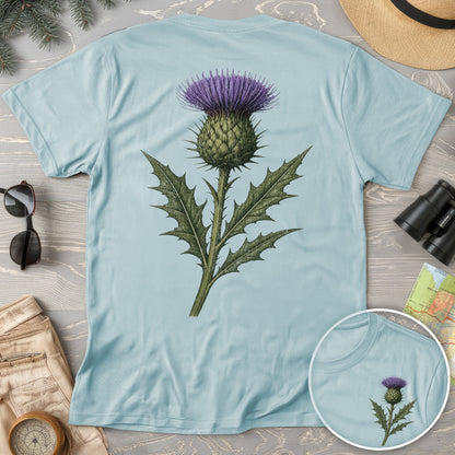 Thistle of Scotland Front/Back Print T-Shirt