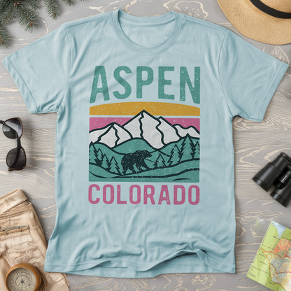 Aspen Colorado Bear Comfort Colors T-Shirt