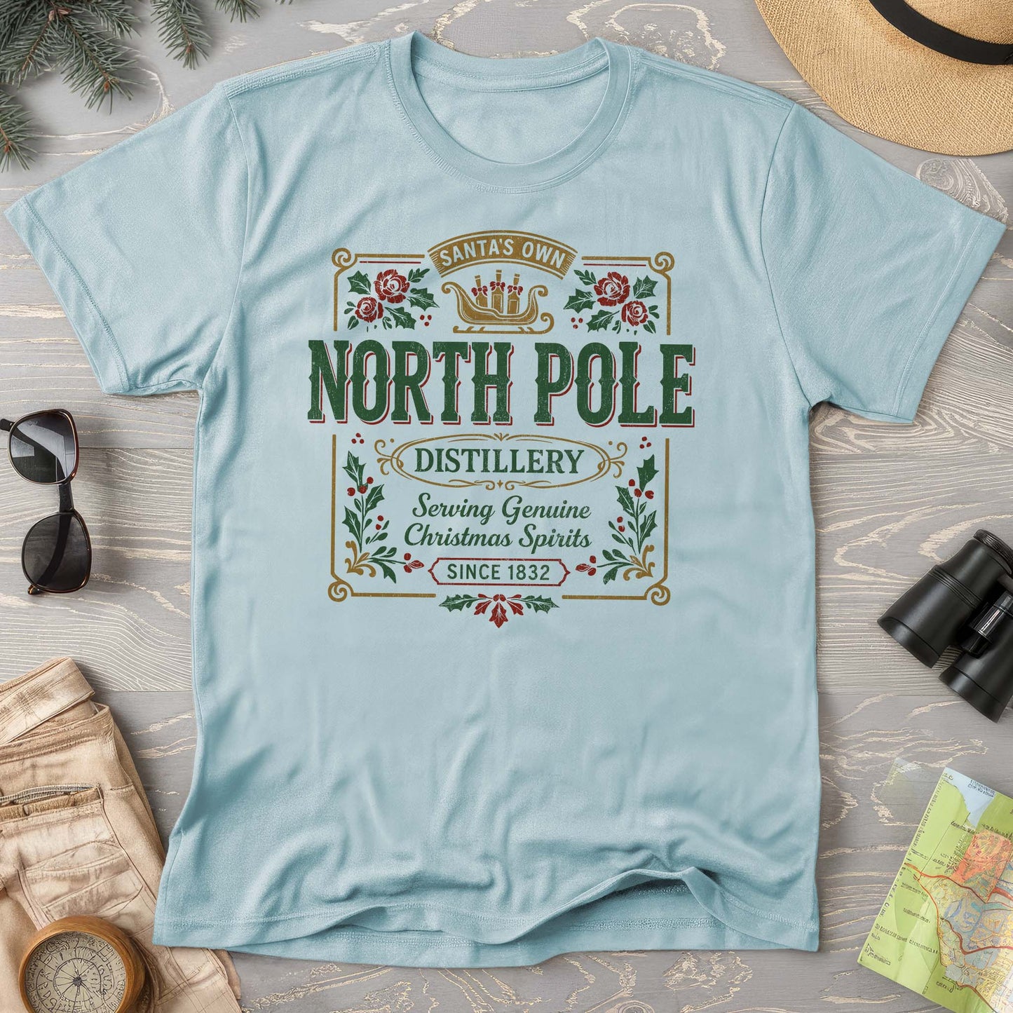 North Pole Distillery Comfort Colors T-Shirt