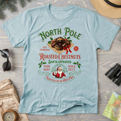 North Pole Roasted Chestnuts Comfort Colors T-Shirt