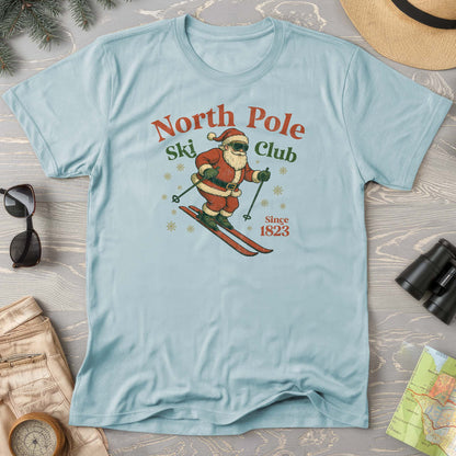 North Pole Ski Club Comfort Colors T-shirt