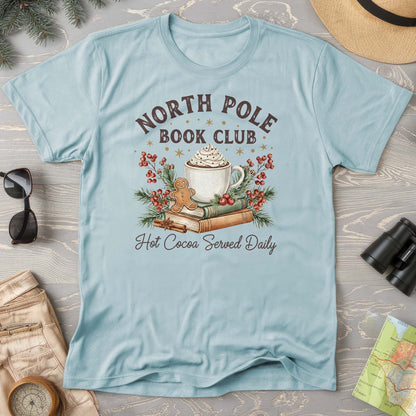 North Pole Book Club Comfort Colors T-shirt