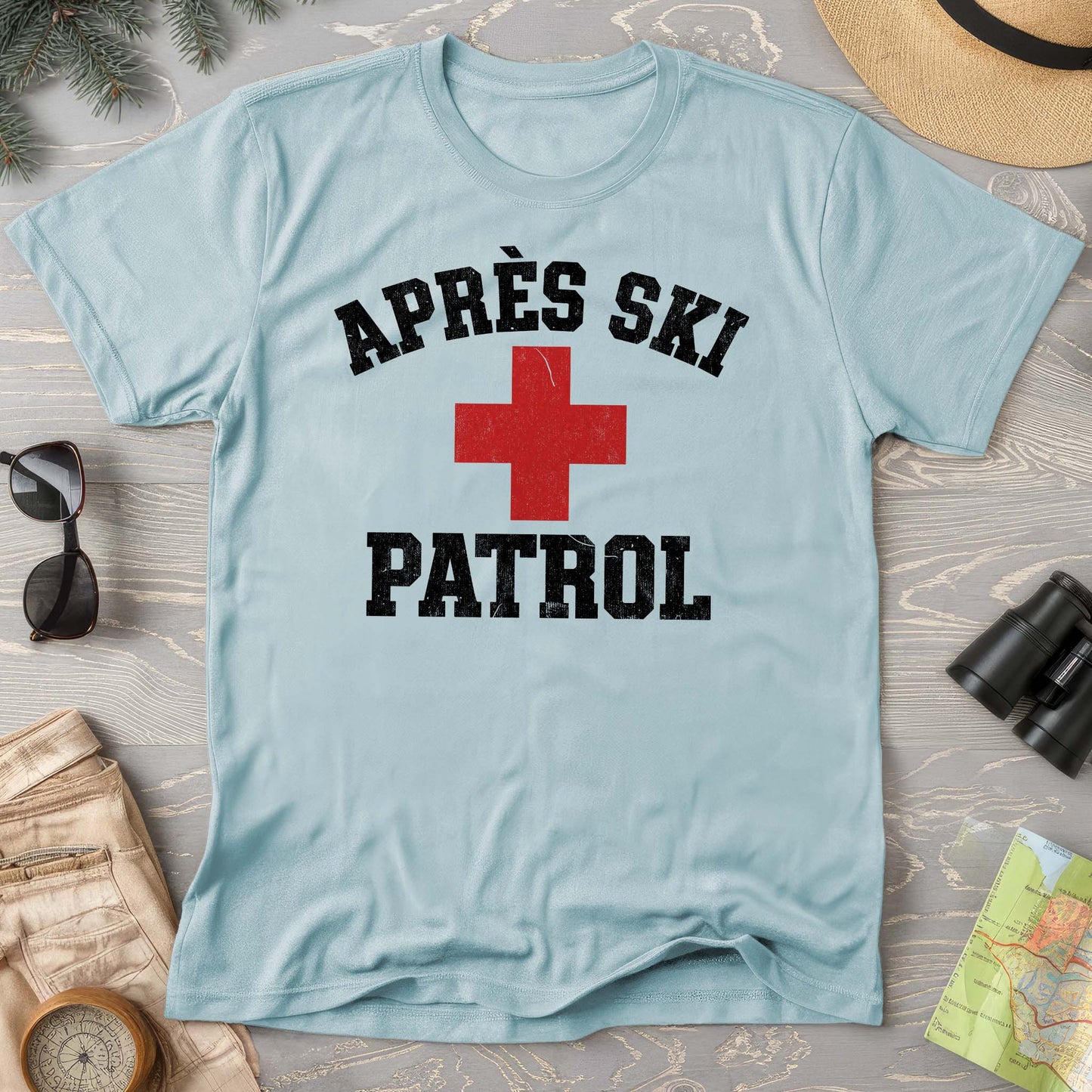 Après Ski Patrol Comfort Colors T-Shirt