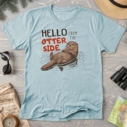 Hello From the Otter Side Comfort Colors T-shirt