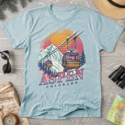 Aspen Retro Blast Comfort Colors T-shirt