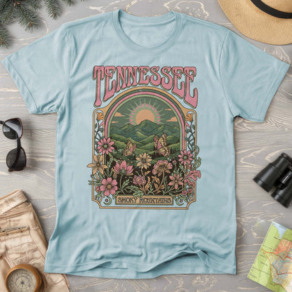 Tennessee Smoky Mountains Butterfly Comfort Colors T-shirt