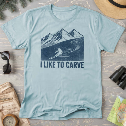 I Like To Carve Comfort Colors T-shirt