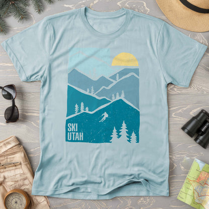 Ski Utah Mountains T-Shirt