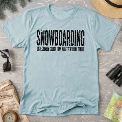 Snowboarding "Cooler" T-shirt
