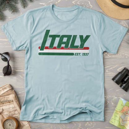 Italy Retro Stripe T-Shirt