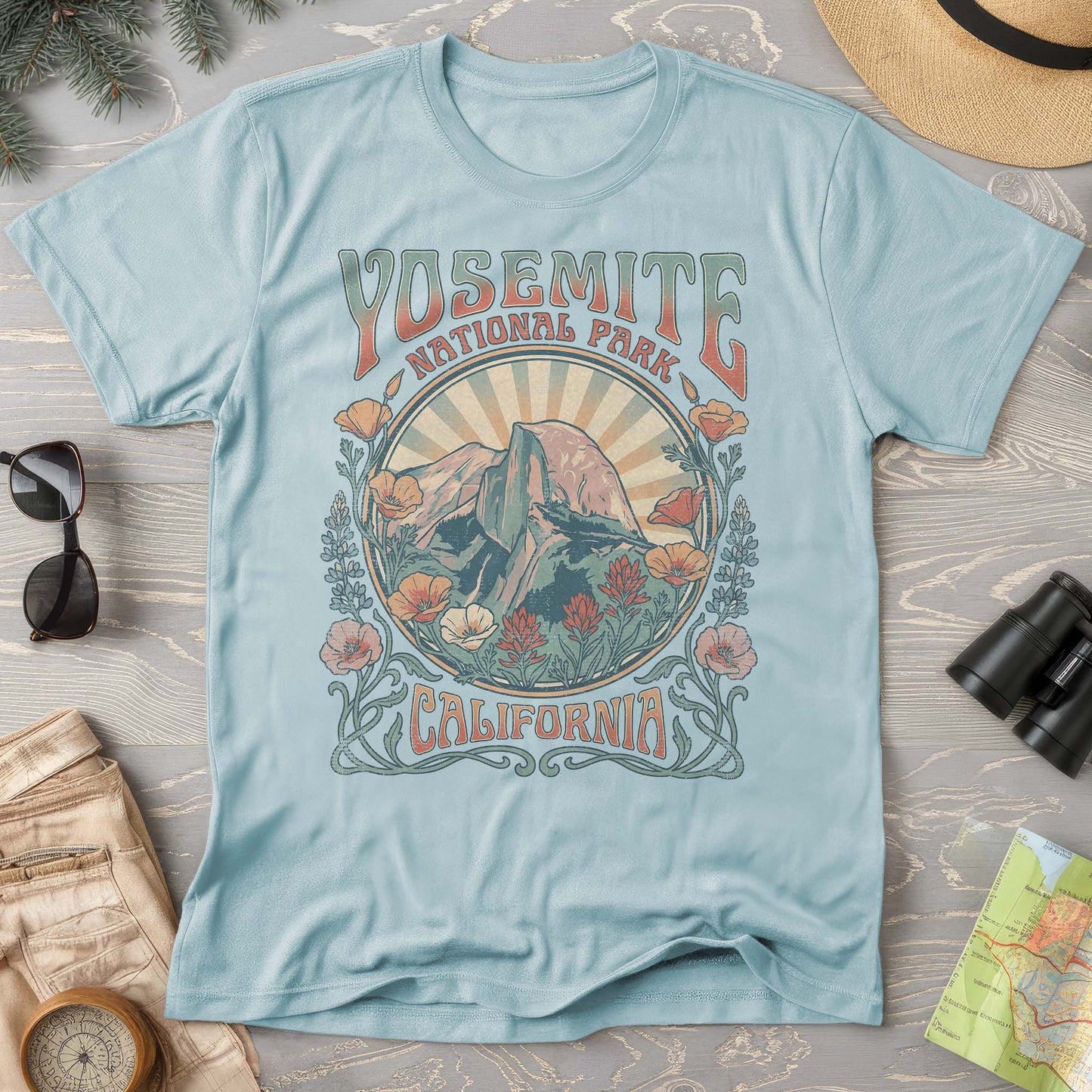 Yosemite Flower Power T-Shirt