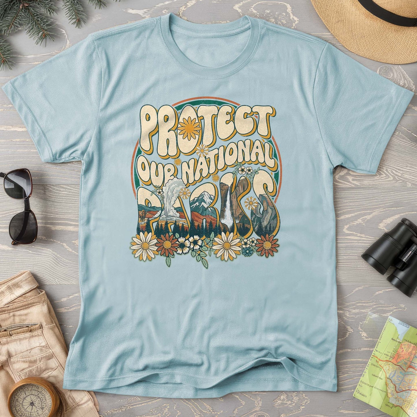 Protect Our Parks Groovy T-Shirt