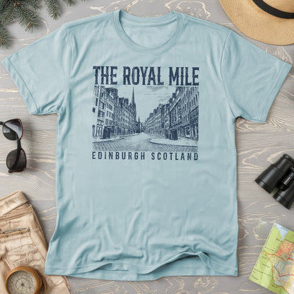 Royal Mile Scotland Sketch T-Shirt