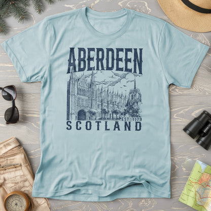 Aberdeen Scotland Sketch T-Shirt
