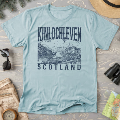 Kinlochleven Scotland Sketch T-Shirt