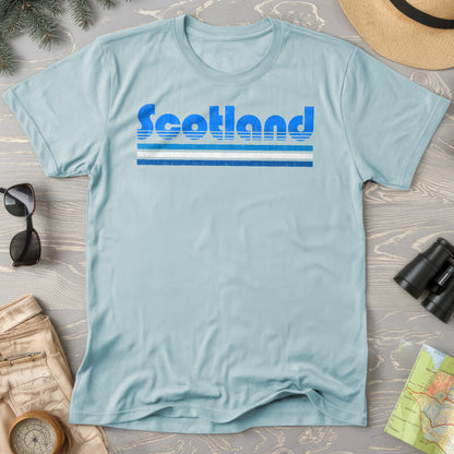 Scotland Retro Stripe T-Shirt