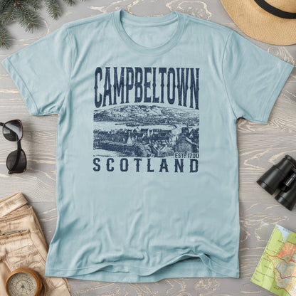 Campbeltown Scotland Sketch T-Shirt