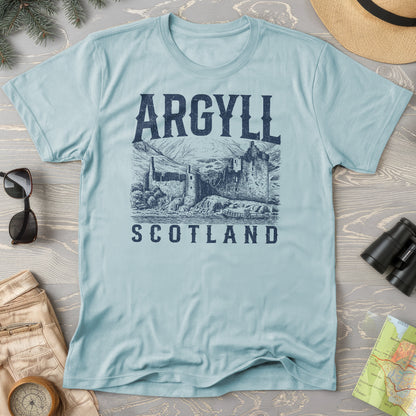 Argyll Scotland Sketch T-Shirt