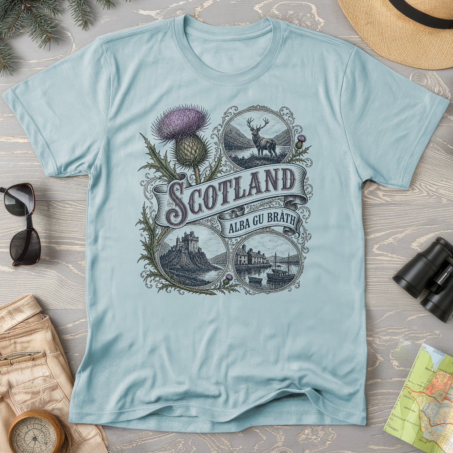 Scotland Vignettes T-Shirt