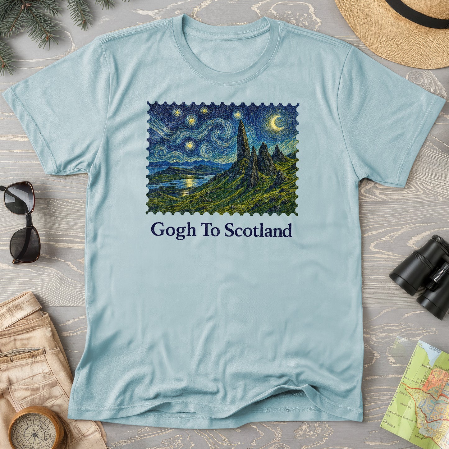Gogh To Scotland T-Shirt