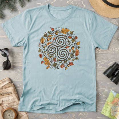 Celtic Autumn Spiral T-Shirt