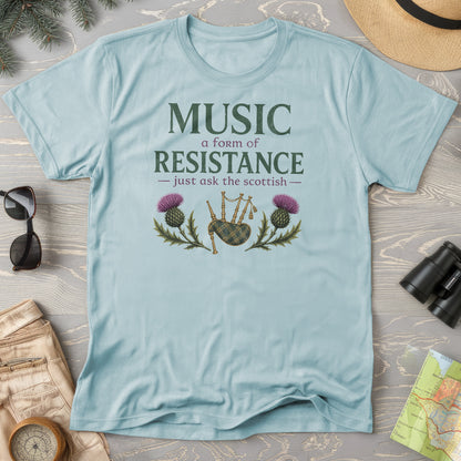 Music Resistance Scottish T-Shirt