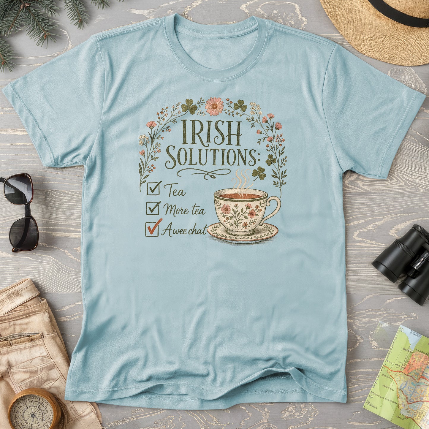 Irish Solutions Tea Cup T-Shirt