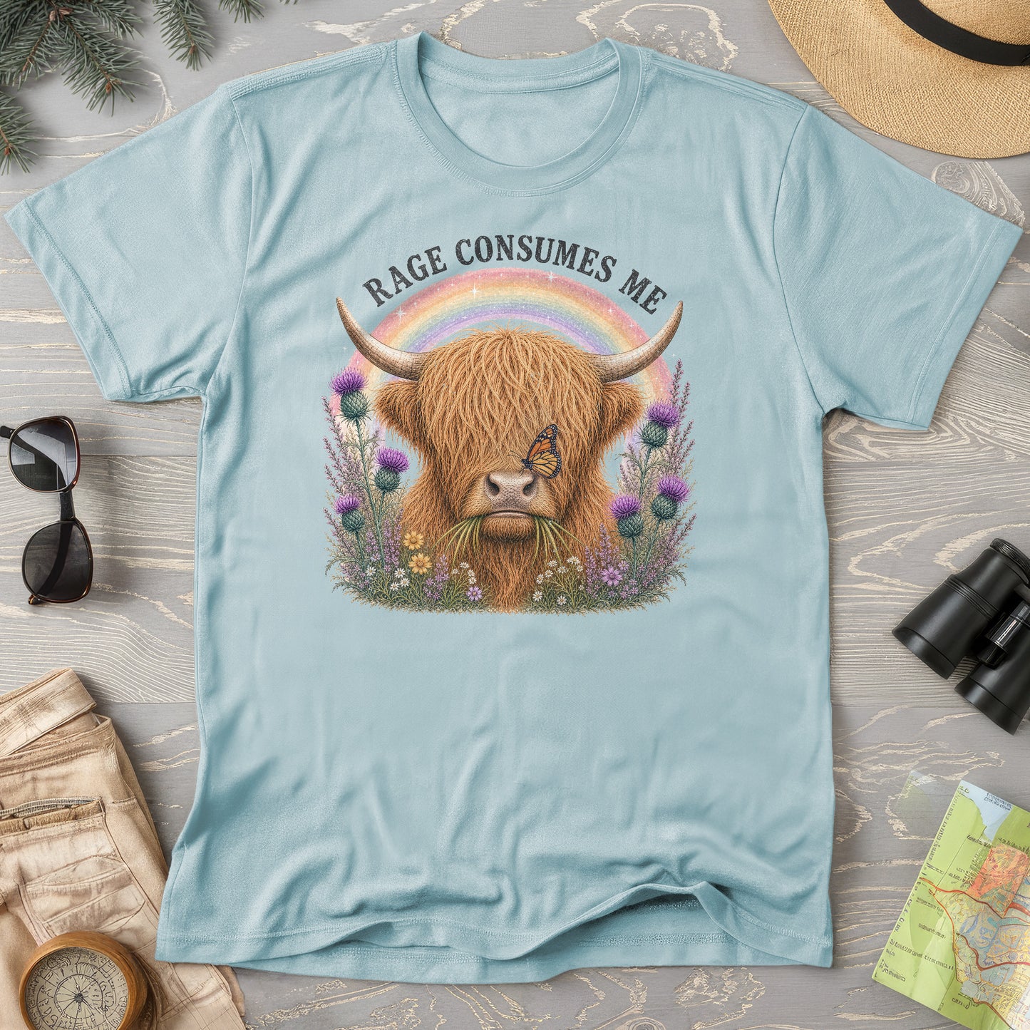 Raging Coo Rainbow T-Shirt