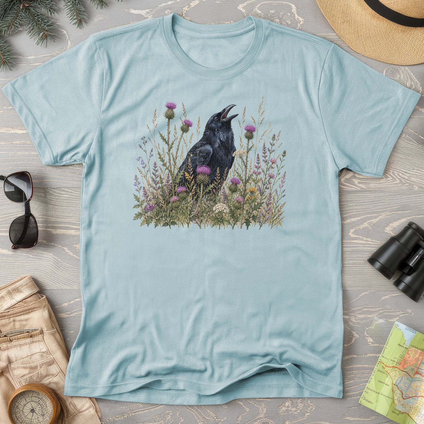Botanical Raven T-Shirt